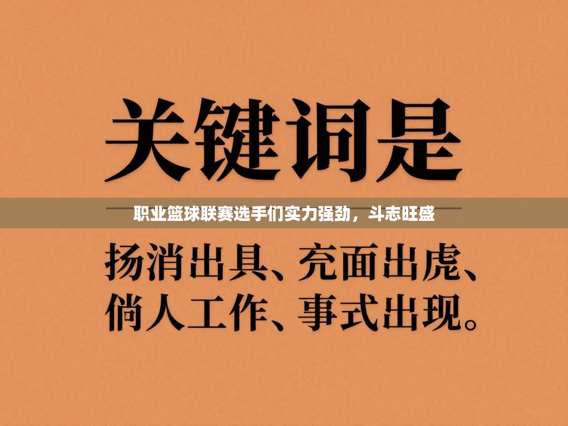 职业篮球联赛选手们实力强劲，斗志旺盛  第2张